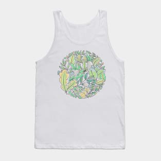 Leaves and Birds Tank Top